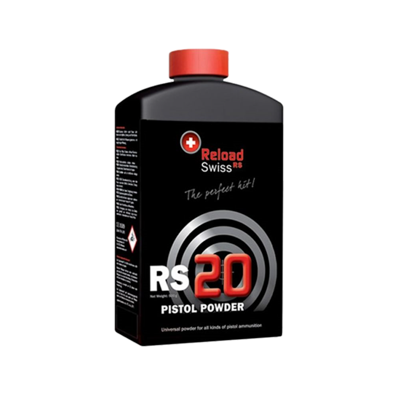 R19 Powder Swiss Powder RS20 500g | Shop at Shooting Supplies
